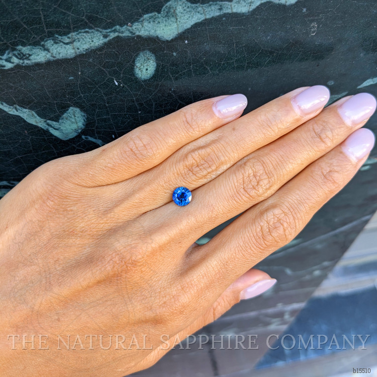 1.24 Ct. Blue Sapphire from Ceylon (Sri Lanka)