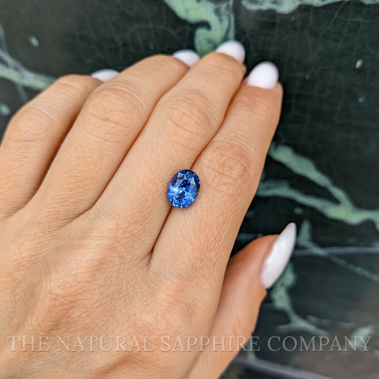 3.12 Ct. Blue Sapphire from Ceylon (Sri Lanka)