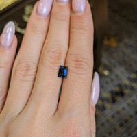 1.48 Ct. Blue Sapphire from Ceylon (Sri Lanka) Life Style