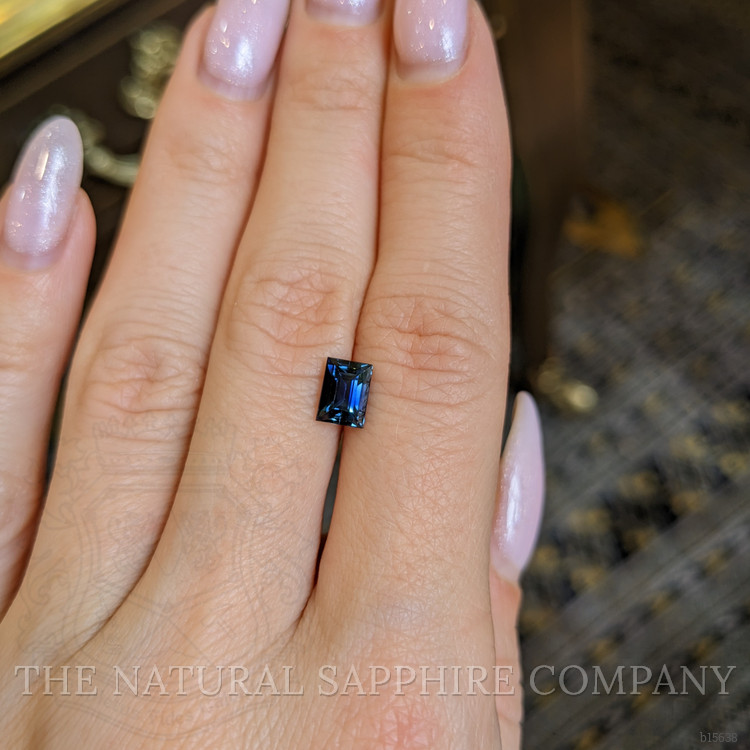 1.48 Ct. Blue Sapphire from Ceylon (Sri Lanka)