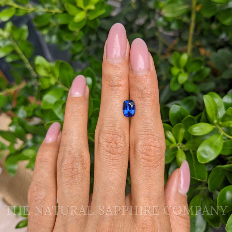 1.67 Ct. Blue Sapphire from Ceylon (Sri Lanka)