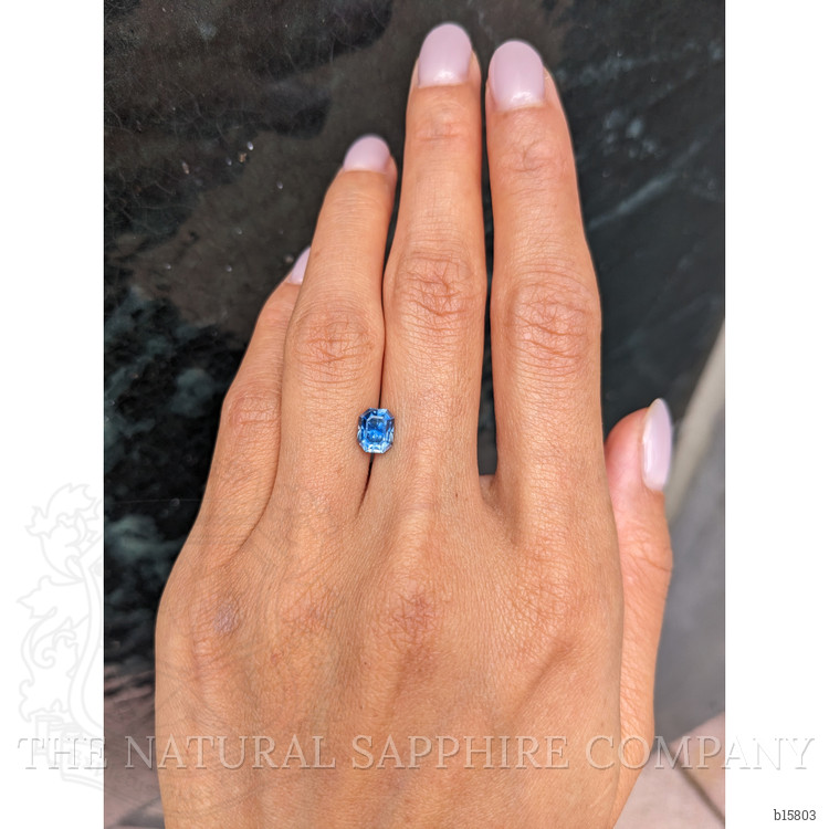 1.68 Ct. Blue Sapphire from Montana