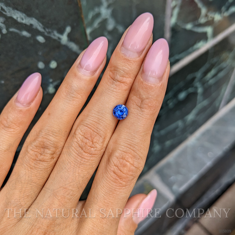 1.28 Ct. Blue Sapphire from Ceylon (Sri Lanka)