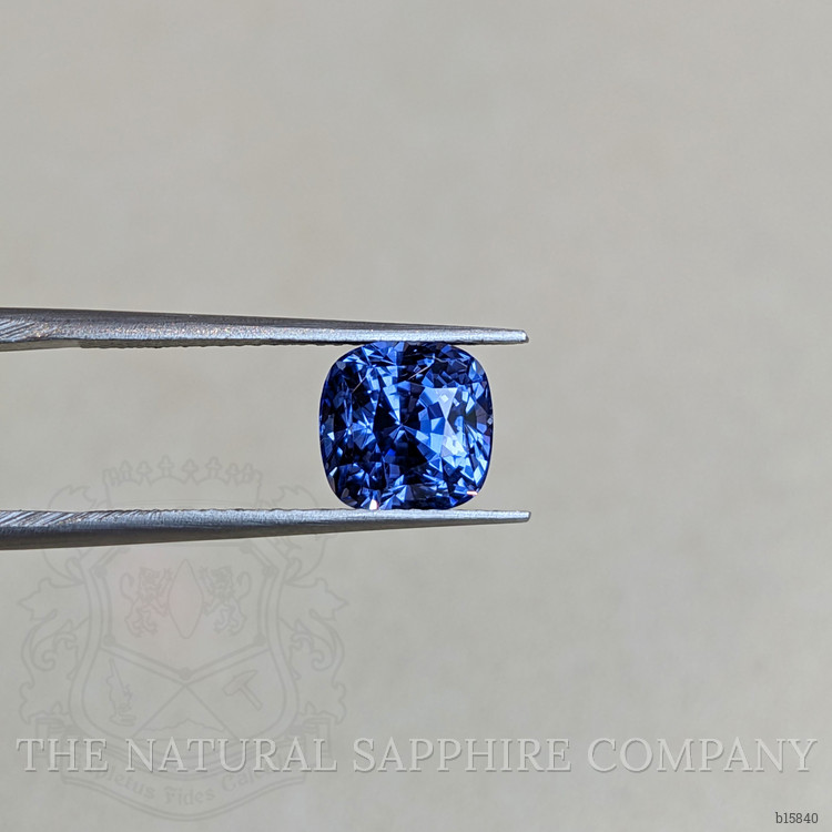 4.05 Ct. Blue Sapphire from Ceylon (Sri Lanka)