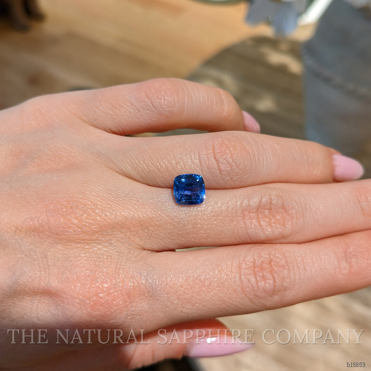 3.05 Ct. Blue Sapphire from Ceylon (Sri Lanka)