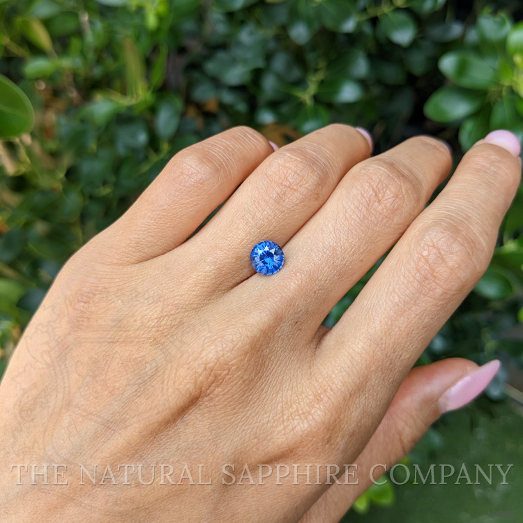 1.62 Ct. Blue Sapphire from Ceylon (Sri Lanka)