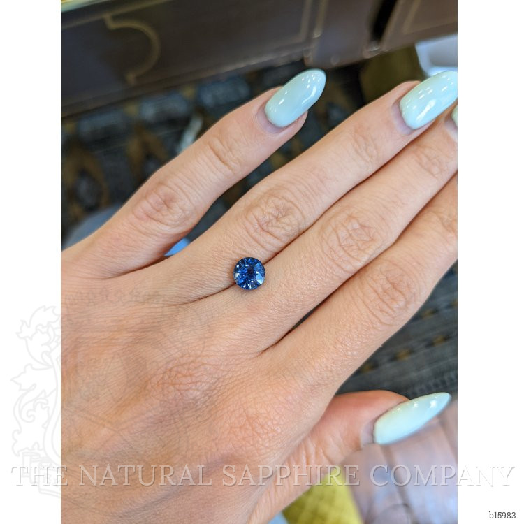 1.49 Ct. Blue Sapphire from Ceylon (Sri Lanka)
