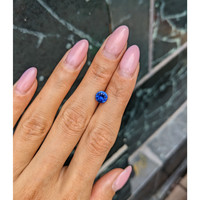 1.34 Ct. Blue Sapphire from Ceylon (Sri Lanka) Life Style