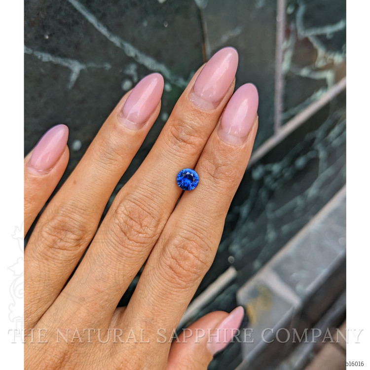 1.34 Ct. Blue Sapphire from Ceylon (Sri Lanka)