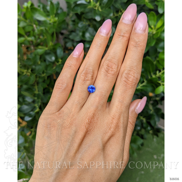 1.34 Ct. Blue Sapphire from Ceylon (Sri Lanka)