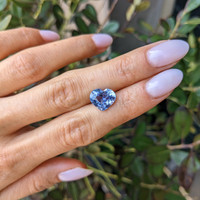 4.79 Ct. Blue Sapphire from Ceylon (Sri Lanka) Life Style