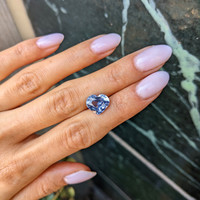 4.79 Ct. Blue Sapphire from Ceylon (Sri Lanka) Life Style