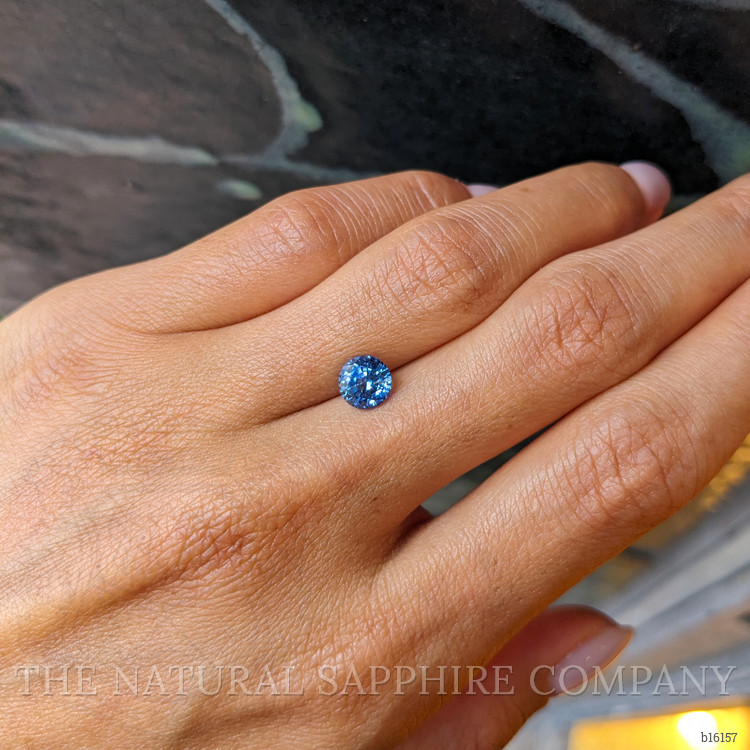1.65 Ct. Blue Sapphire from Ceylon (Sri Lanka)