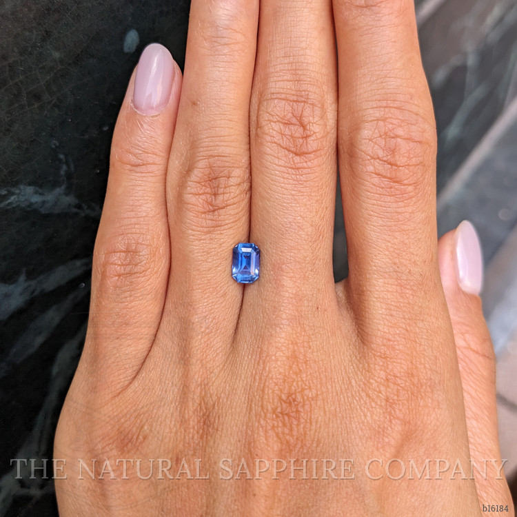 1.24 Ct. Blue Sapphire from Ceylon (Sri Lanka)