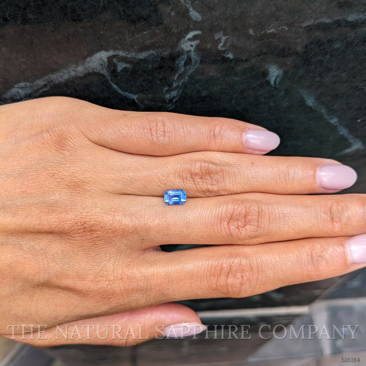 1.24 Ct. Blue Sapphire from Ceylon (Sri Lanka)