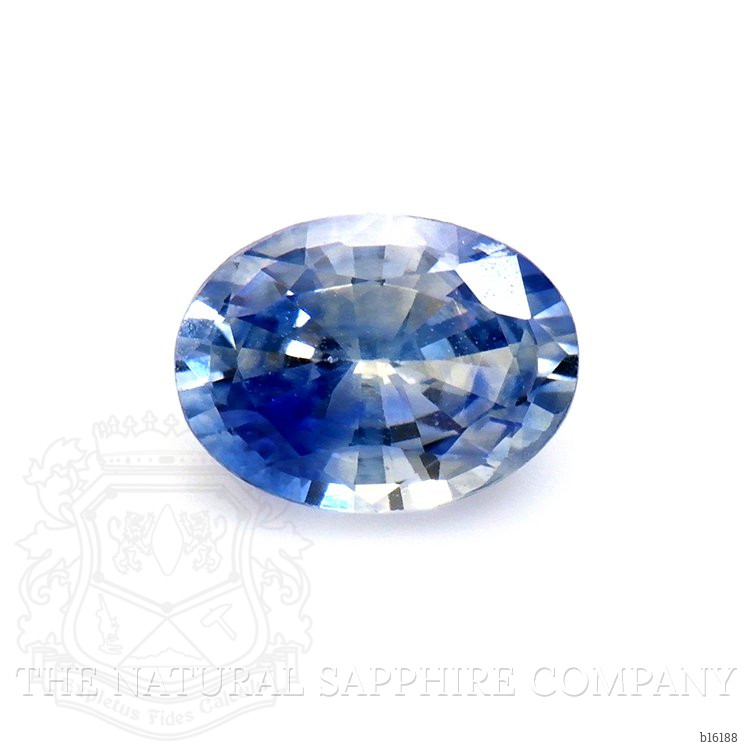 0.77 Ct. Blue Sapphire from Ceylon (Sri Lanka)