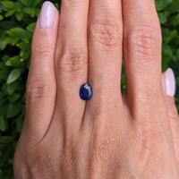 1.40 Ct. Blue Sapphire from Ceylon (Sri Lanka) Life Style