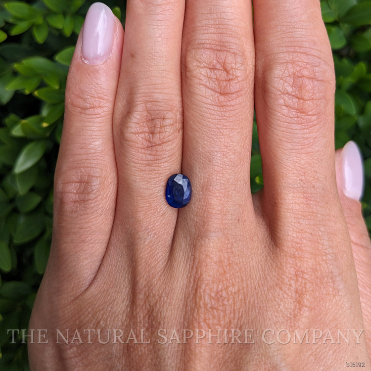 1.40 Ct. Blue Sapphire from Ceylon (Sri Lanka)