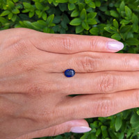 1.40 Ct. Blue Sapphire from Ceylon (Sri Lanka) Life Style