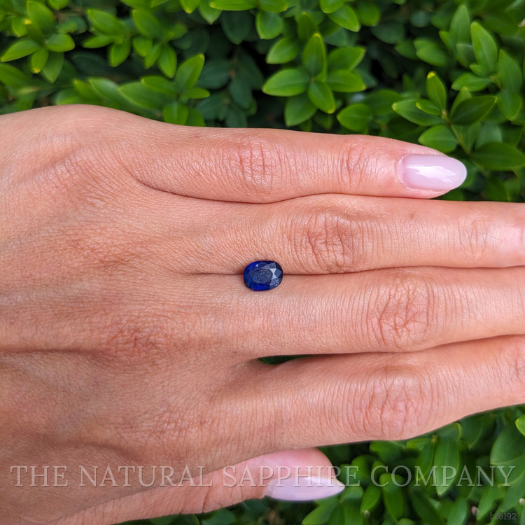 1.40 Ct. Blue Sapphire from Ceylon (Sri Lanka)