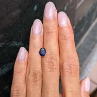 1.40 Ct. Blue Sapphire from Ceylon (Sri Lanka) Life Style