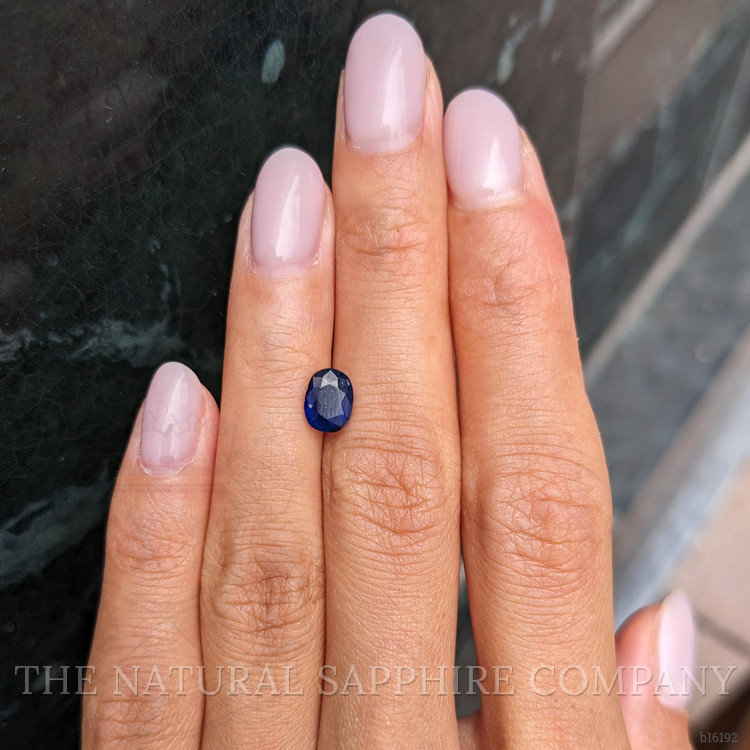 1.40 Ct. Blue Sapphire from Ceylon (Sri Lanka)
