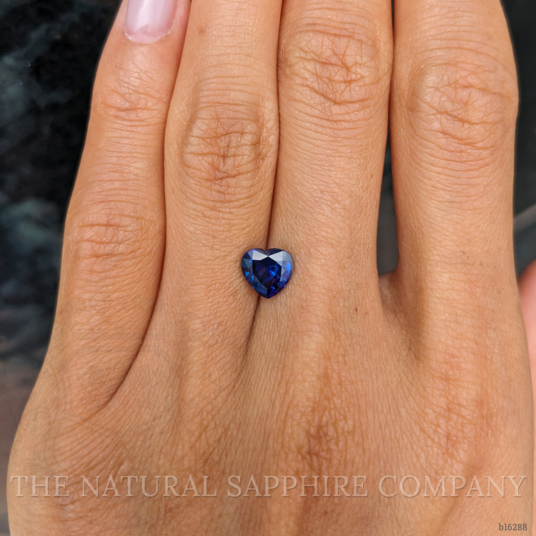1.44 Ct. Blue Sapphire from Ceylon (Sri Lanka)