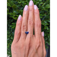 1.56 Ct. Blue Sapphire from Ceylon (Sri Lanka) Life Style
