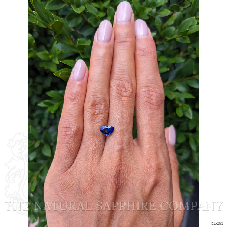 1.56 Ct. Blue Sapphire from Ceylon (Sri Lanka)