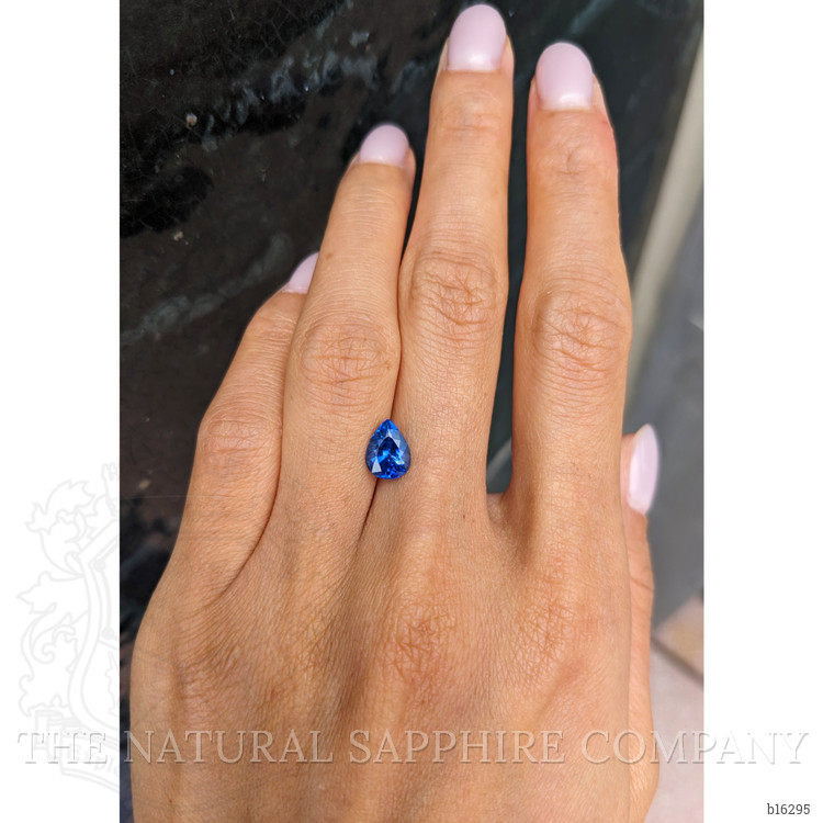 1.62 Ct. Blue Sapphire from Ceylon (Sri Lanka)