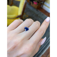 1.67 Ct. Blue Sapphire from Ceylon (Sri Lanka) Life Style