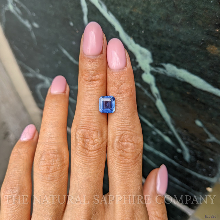 3.04 Ct. Blue Sapphire from Ceylon (Sri Lanka)