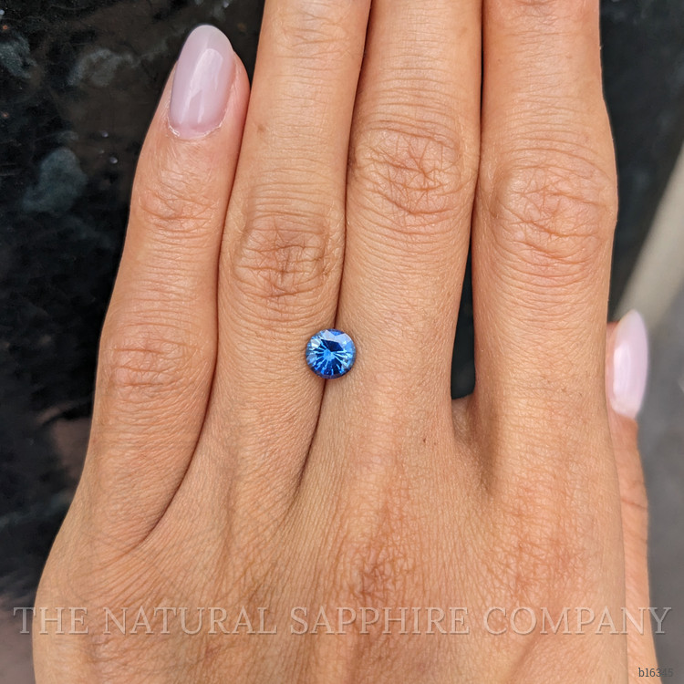 1.01 Ct. Blue Sapphire from Ceylon (Sri Lanka)