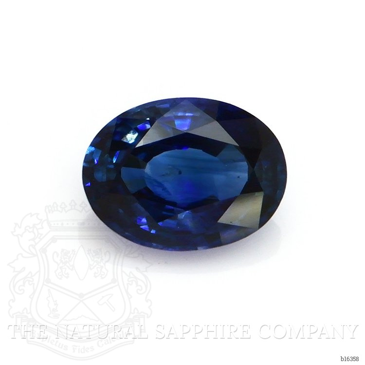 0.73 Ct. Blue Sapphire from Ceylon (Sri Lanka)