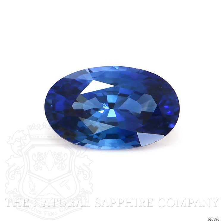 Accent Stones Blue Sapphire Ring 1.12 Ct., Platinum 950