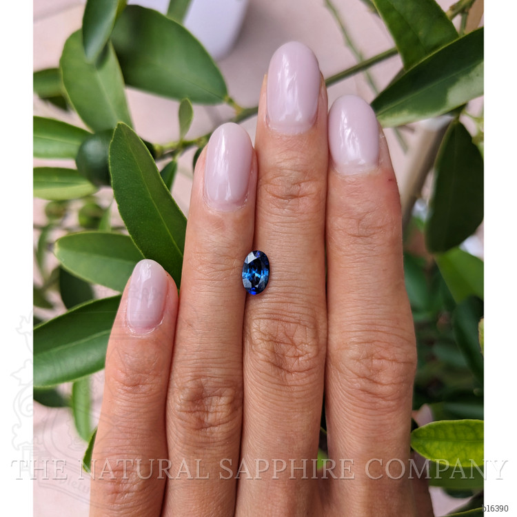 1.12 Ct. Blue Sapphire from Ceylon (Sri Lanka)