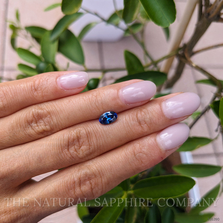 1.12 Ct. Blue Sapphire from Ceylon (Sri Lanka)