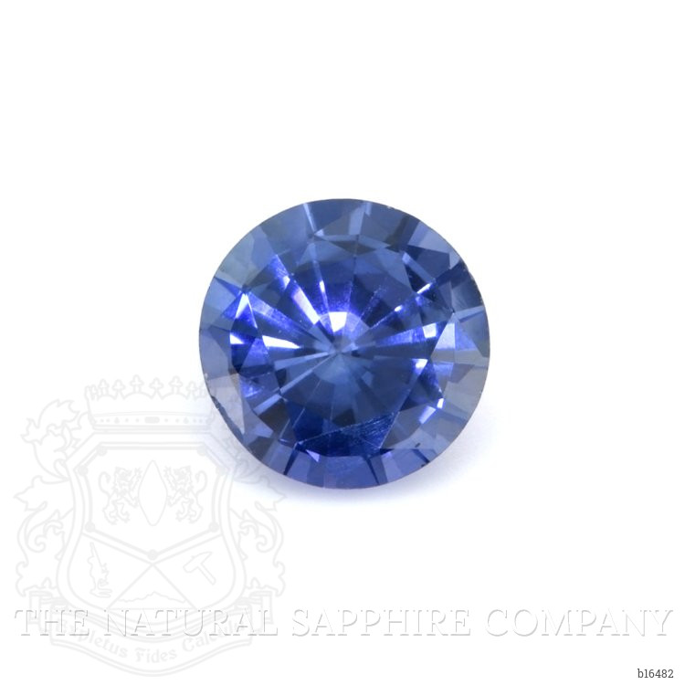 0.88 Ct. Blue Sapphire from Ceylon (Sri Lanka)