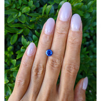 1.16 Ct. Blue Sapphire from Ceylon (Sri Lanka) Life Style