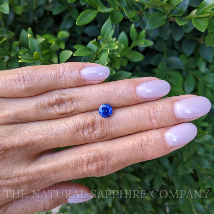 1.16 Ct. Blue Sapphire from Ceylon (Sri Lanka)
