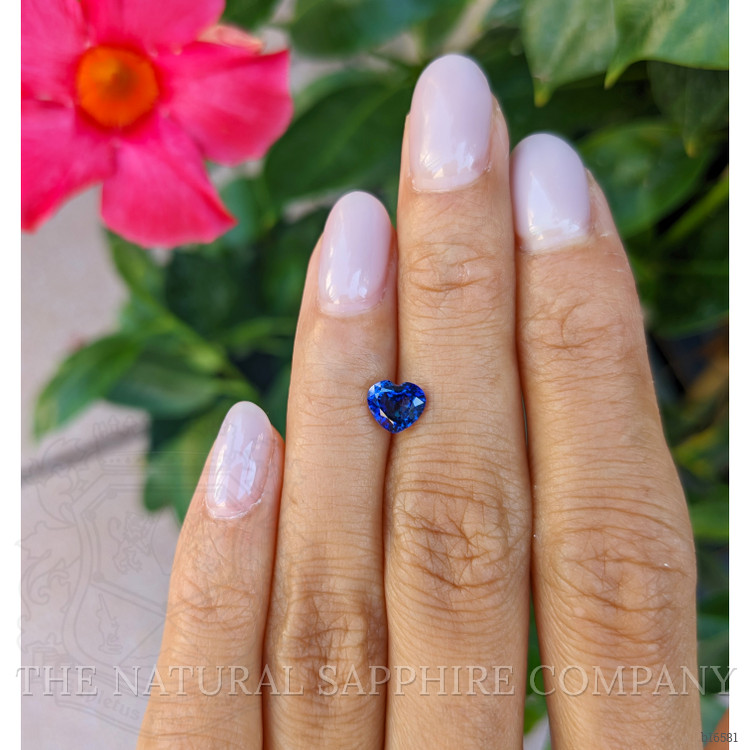 1.18 Ct. Blue Sapphire from Ceylon (Sri Lanka)
