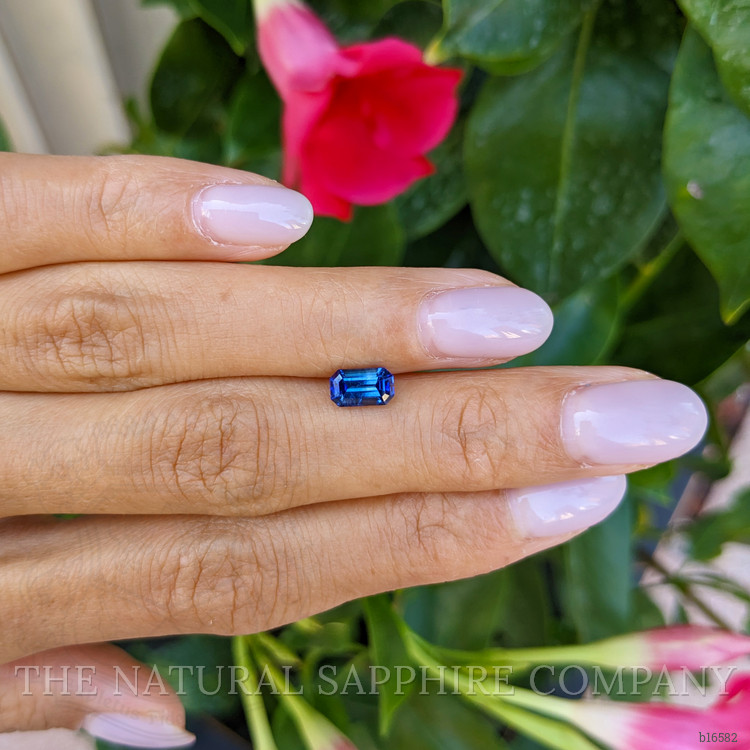 1.20 Ct. Blue Sapphire from Ceylon (Sri Lanka)