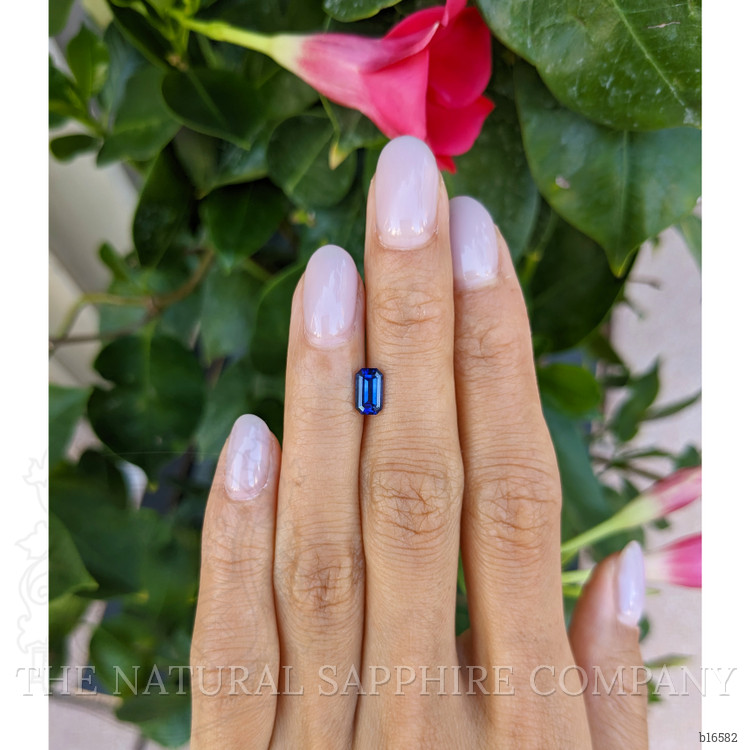 1.20 Ct. Blue Sapphire from Ceylon (Sri Lanka)