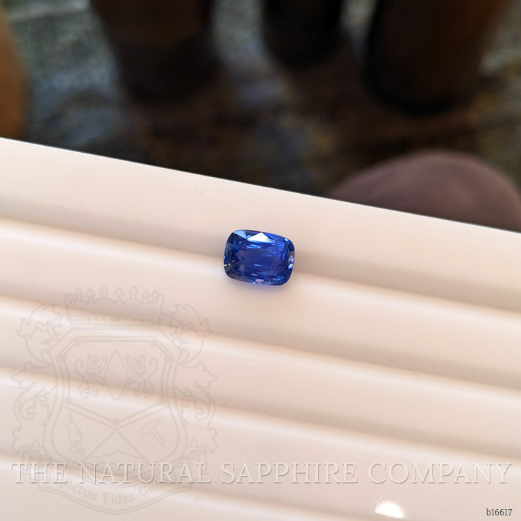 4.12 Ct. Blue Sapphire from Ceylon (Sri Lanka)