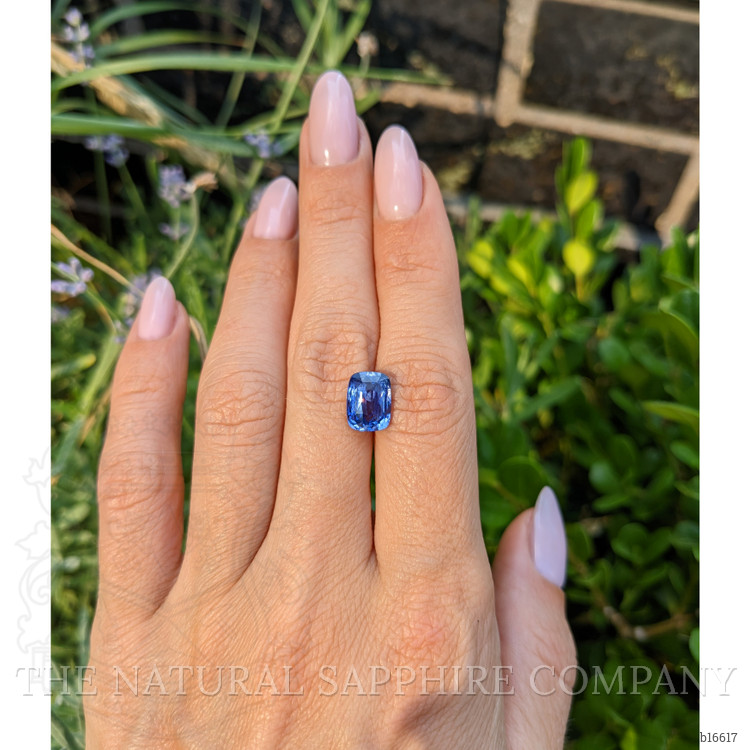 4.12 Ct. Blue Sapphire from Ceylon (Sri Lanka)