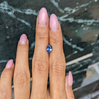 1.33 Ct. Blue Sapphire from Ceylon (Sri Lanka) Life Style