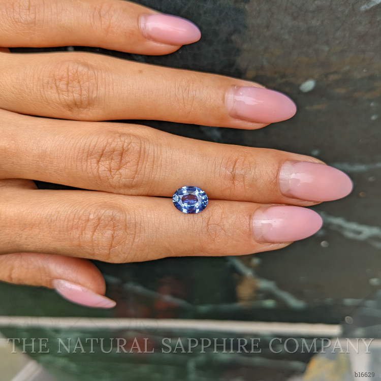 1.72 Ct. Blue Sapphire from Ceylon (Sri Lanka)