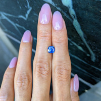 1.22 Ct. Blue Sapphire from Ceylon (Sri Lanka) Life Style