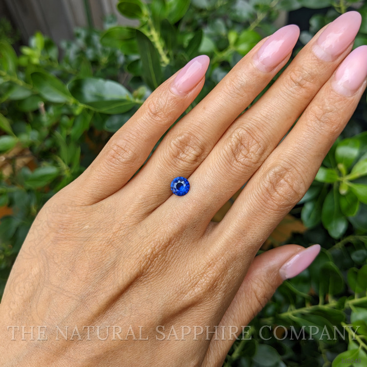 1.21 Ct. Blue Sapphire from Ceylon (Sri Lanka)