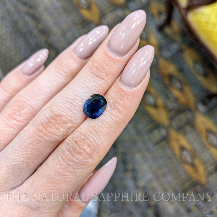 2.79 Ct. Blue Sapphire from Ceylon (Sri Lanka)
